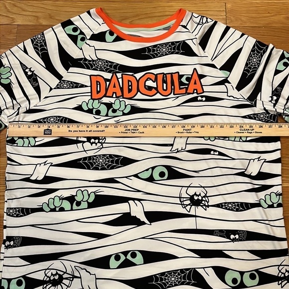 CELEBRATE Halloween mens  DADCULA  2 piece sleep set size 3x (54-56). - Picture 2 of 8